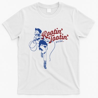 Rootin Tootin Good Time Cowgirl Funny Saying T-Shirt