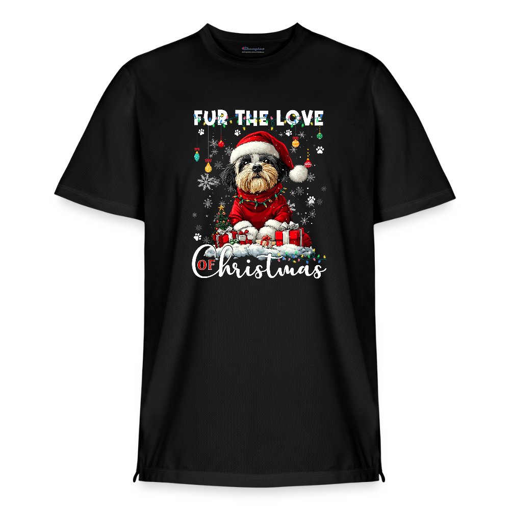 Shih Tzu Christmas Tree Lights Decorations Dog