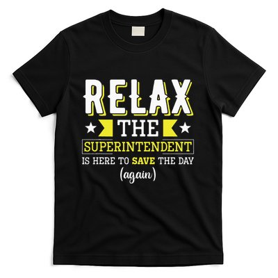 Superintendent – Superintendent Office Supervisor Supervisor T-Shirt