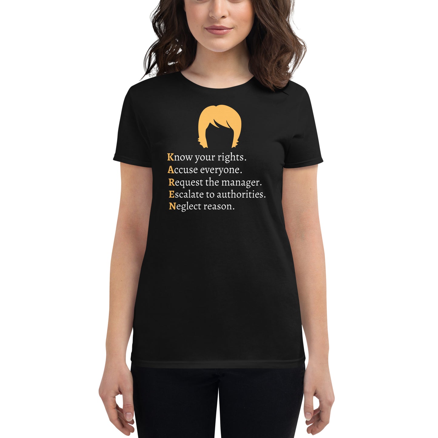 KAREN Acronym Meaning, Karen Haircut Women’s t-shirt